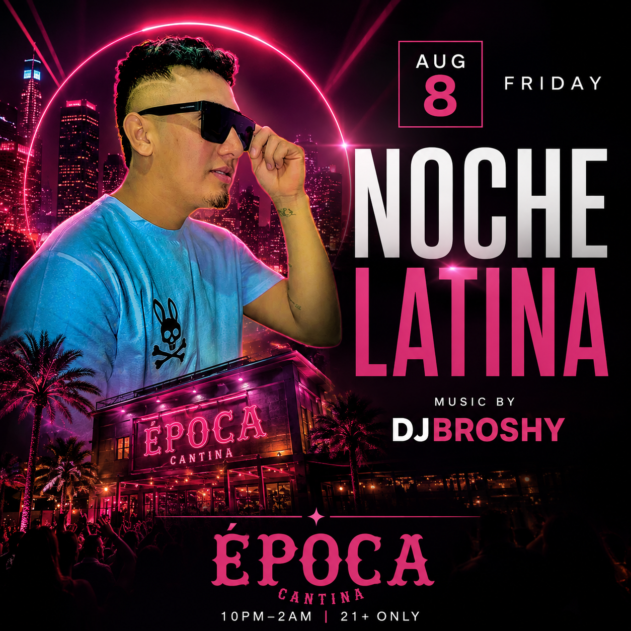 PERREO INTENSO at Época Cantina — Friday, August 14