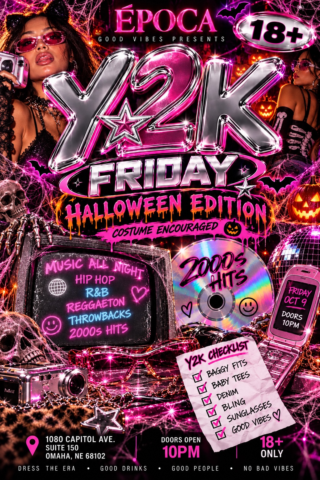 Y2K FRIDAY — HALLOWEEN EDITION at Época Cantina — Friday, October 9
