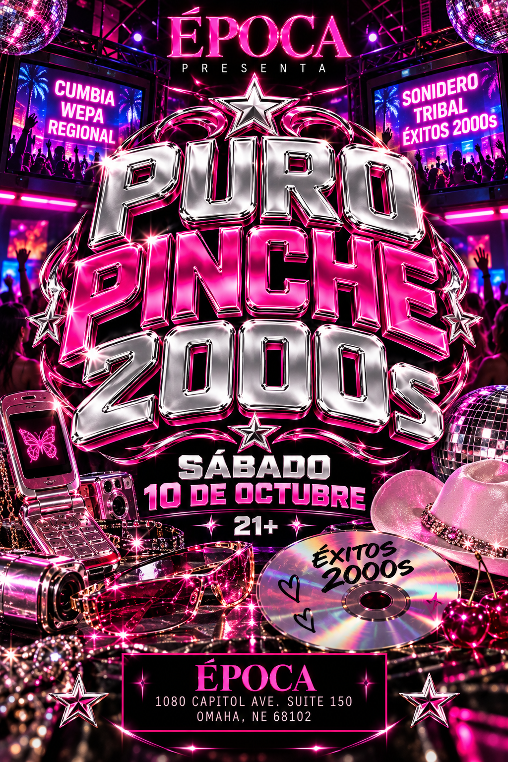 PURO PINCHE 2000S at Época Cantina — Saturday, October 10